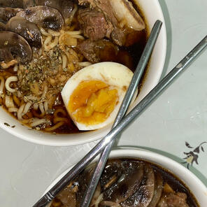 homemade ramen from scratch